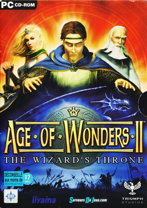 Age of Wonders II: The Wizard's Throne cover or packaging material ...