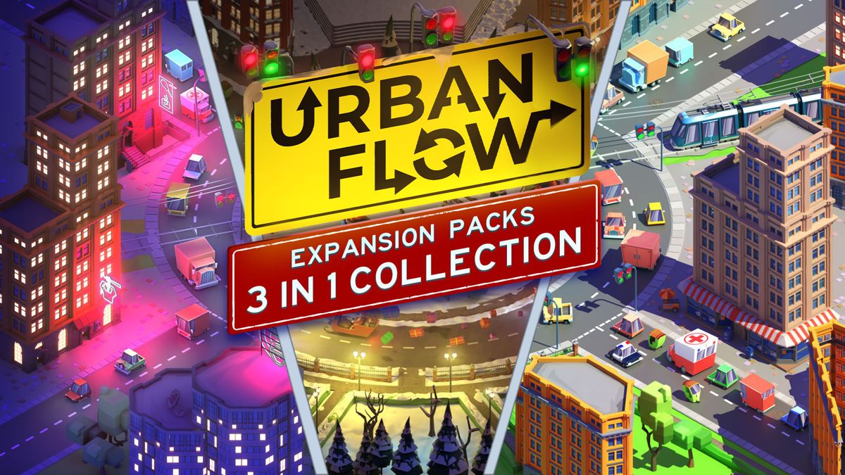 Front Cover for Urban Flow: Expansion Packs 3 in 1 Collection (Nintendo Switch) (download release)