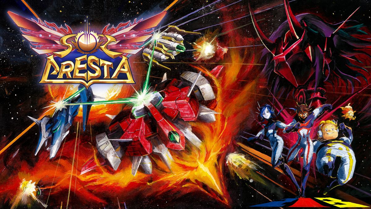 Front Cover for Sol Cresta (Nintendo Switch) (download release)