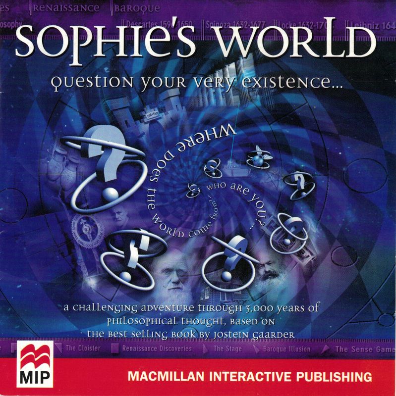 Other for Sophie's World (Windows): Jewel Case - Front Cover