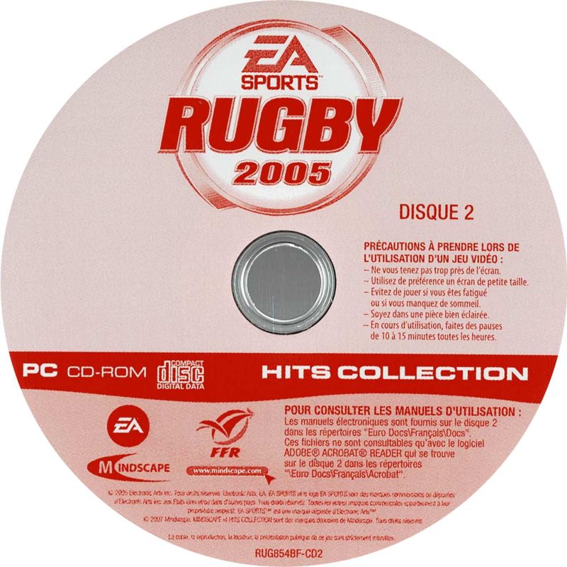 Media for Rugby 2005 (Windows) (Hits Collection release): Disc 2