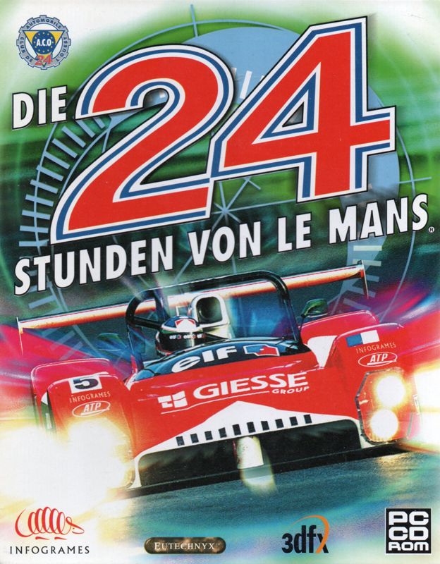 Test Drive: Le Mans cover or packaging material - MobyGames