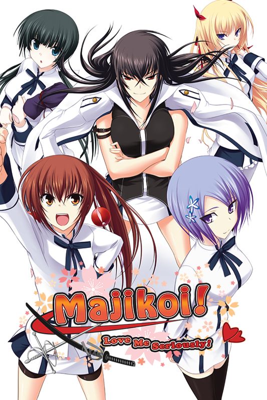 Front Cover for Majikoi! Love Me Seriously! (Windows) (JAST USA download release)