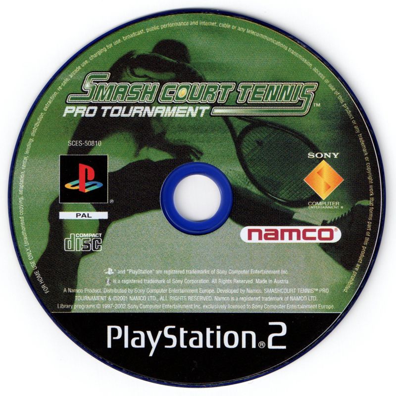 Media for Smash Court Tennis: Pro Tournament (PlayStation 2)