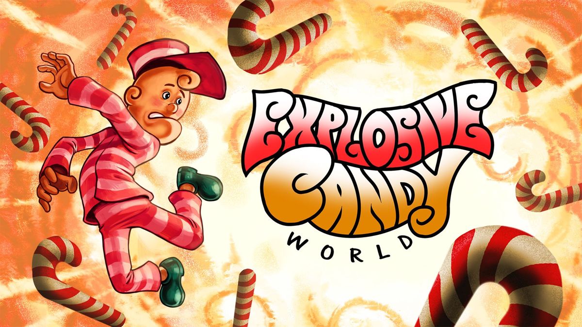 Front Cover for Explosive Candy World (Nintendo Switch) (download release)