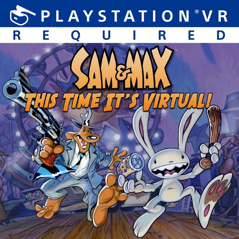Front Cover for Sam & Max: This Time It's Virtual! (PlayStation 4) (download release)