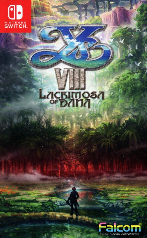 Inside Cover for Ys VIII: Lacrimosa of Dana (Nintendo Switch): Right