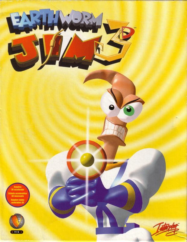 Front Cover for Earthworm Jim 3D (Windows)