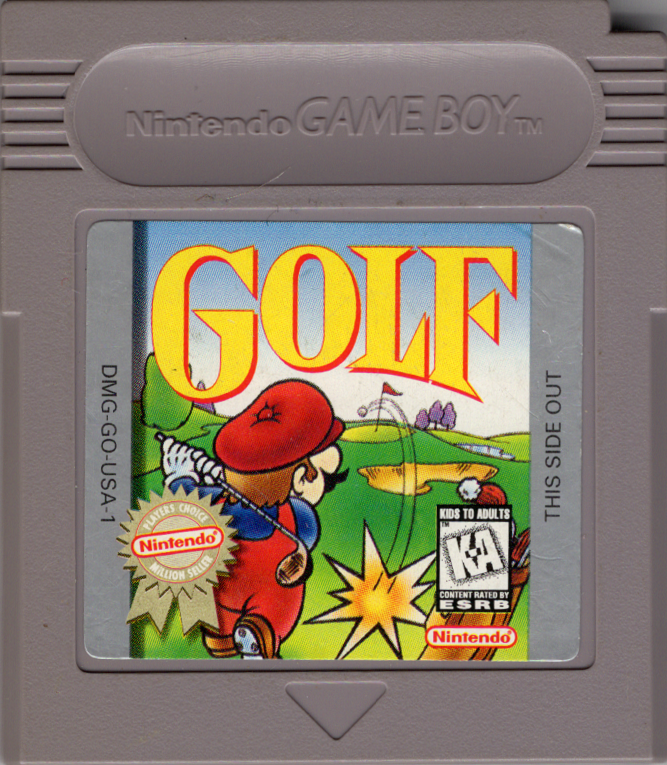 Media for Golf (Game Boy) (Player's Choice release)