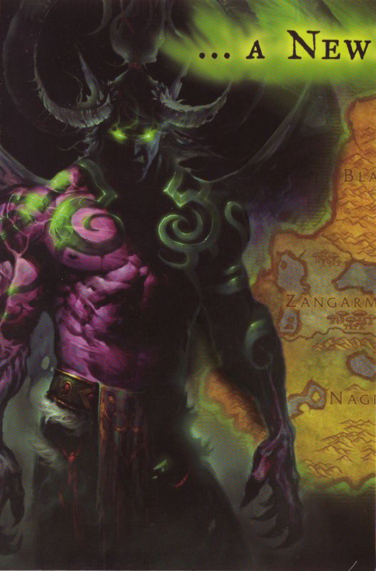 Inside Cover for World of WarCraft: The Burning Crusade (Macintosh and Windows): Second Inside Cover - Far Left Panel