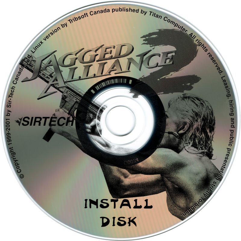 Media for Jagged Alliance 2 (Linux): Install Disc