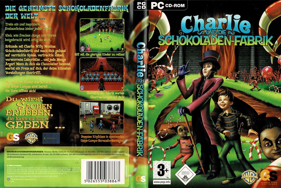 Full Cover for Charlie and the Chocolate Factory (Windows)