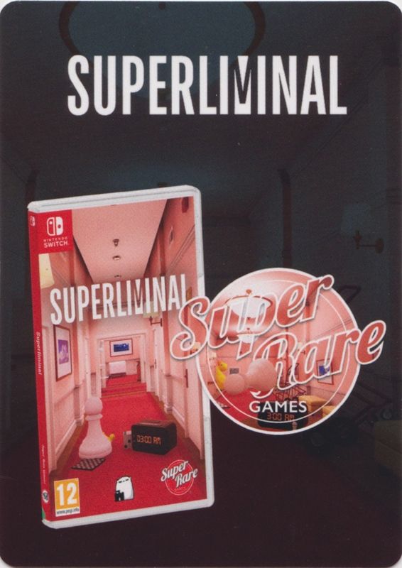 Extras for Superliminal (Collector's Edition) (Nintendo Switch) (SRG CE #8 release): Art Card - 000 (of 005)