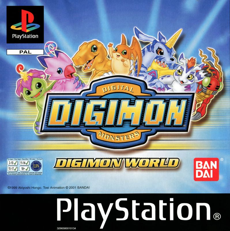 Front Cover for Digimon World (PlayStation)