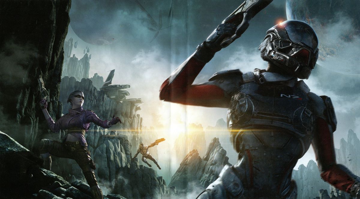 Inside Cover for Mass Effect: Andromeda (Xbox One): Full inside cover