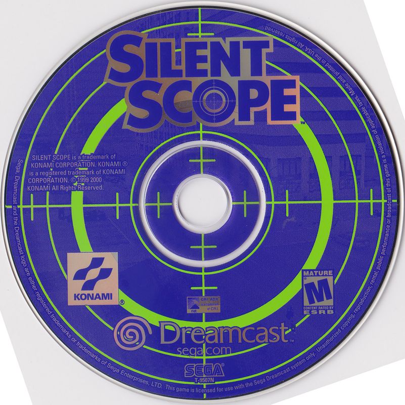 Media for Silent Scope (Dreamcast)