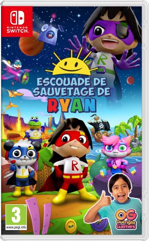Front Cover for Ryan's Rescue Squad (Nintendo Switch) (download release)