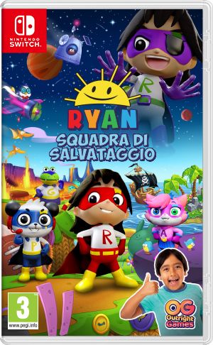 Front Cover for Ryan's Rescue Squad (Nintendo Switch) (download release)