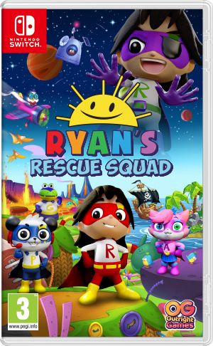 Front Cover for Ryan's Rescue Squad (Nintendo Switch) (download release)