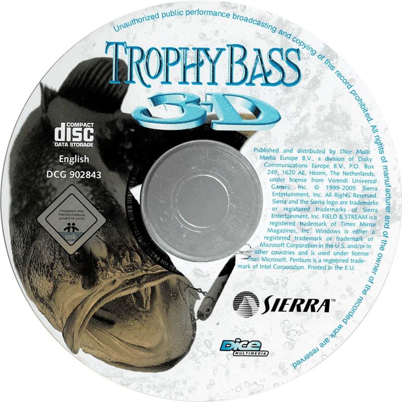 Media for Field & Stream: Trophy Bass 3D (Windows) (Dice Multimedia release)