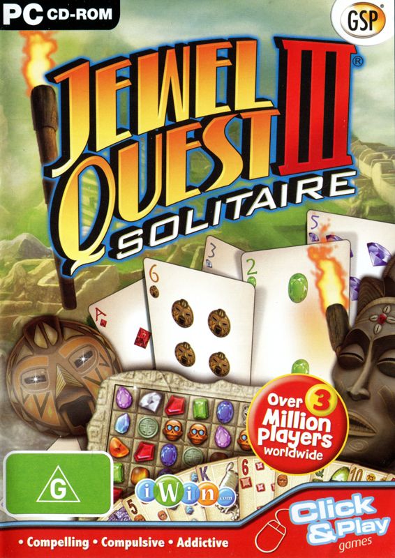 Front Cover for Jewel Quest Solitaire III (Windows)