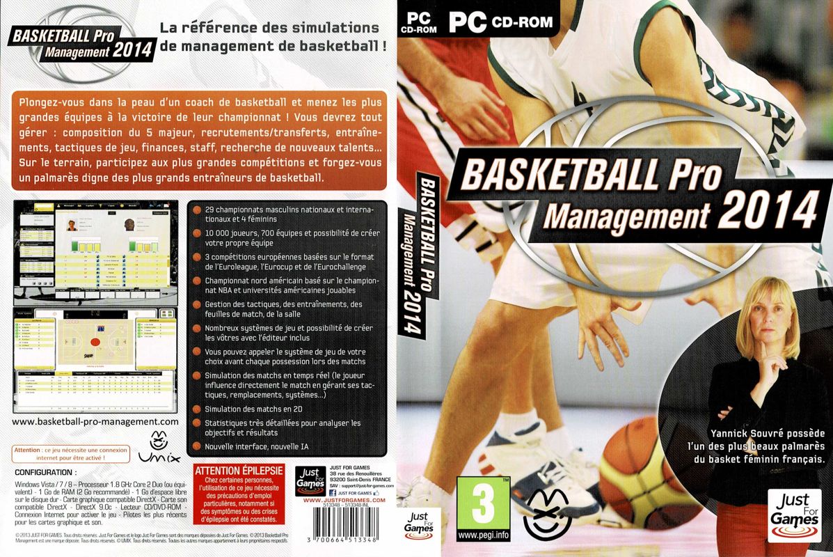 Full Cover for Basketball Pro Management 2014 (Windows)