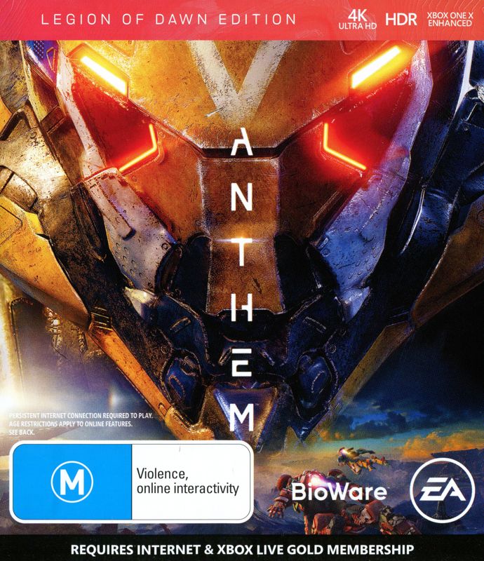 Front Cover for Anthem: Legion of Dawn Edition (Xbox One)