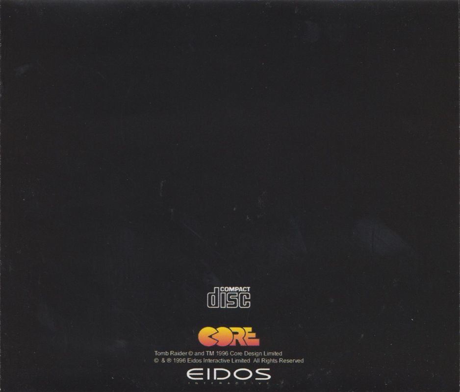 Back Cover for Tomb Raider (DOS) (1998 Nordic re-release with demo of Tomb Raider II included)