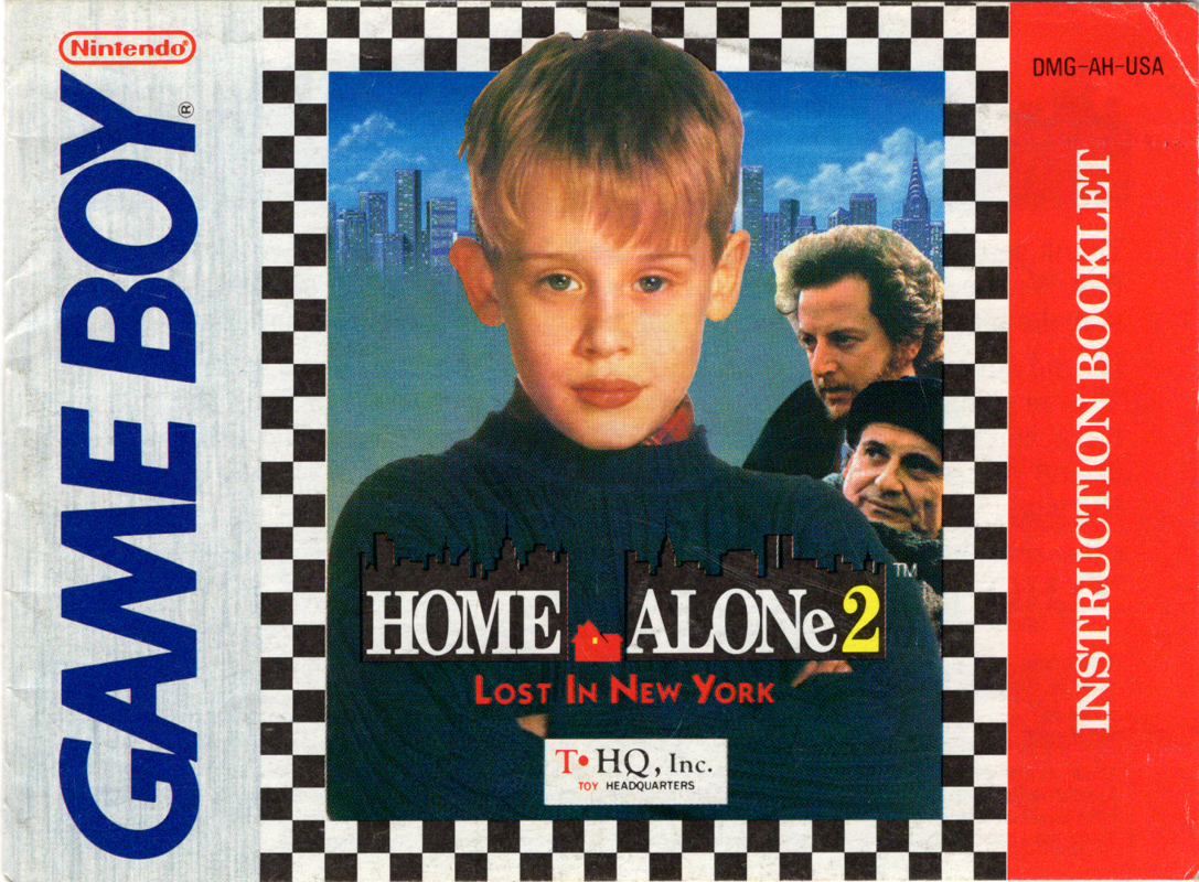 Home Alone 2 Lost in New York cover or packaging material MobyGames