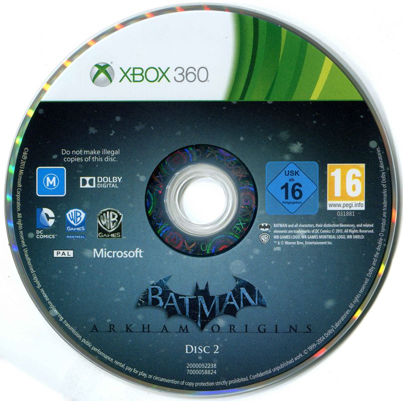 CUSTOM REPLACEMENT CASE Batman Arkham Origins NO DISC XBOX SEE DESCRIPTION