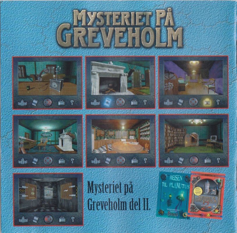 Manual for The Mystery at Greveholm (Macintosh and Windows and Windows 3.x) (KappAhl sponsored release): Back