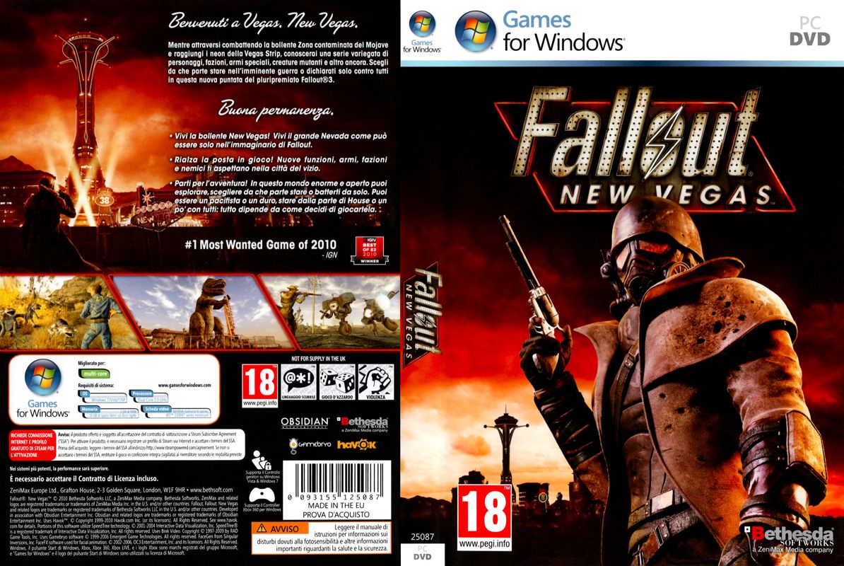 Full Cover for Fallout: New Vegas (Windows)