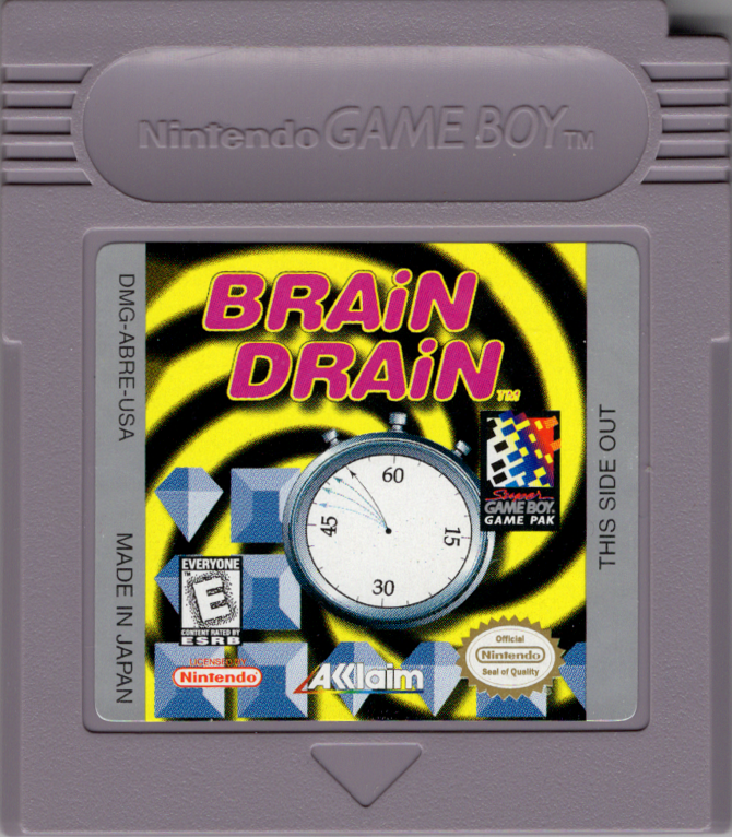 Media for Brain Drain (Game Boy)