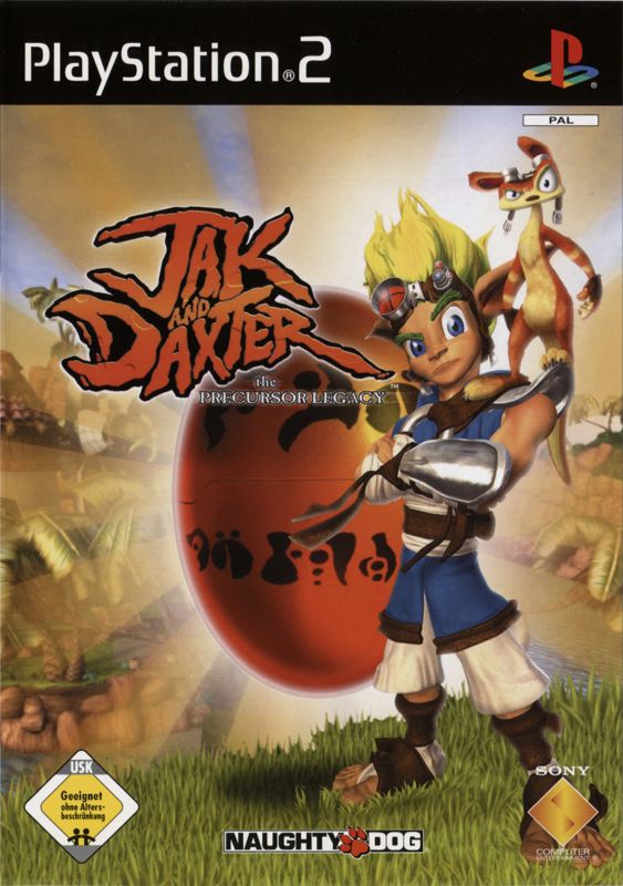 Front Cover for Jak and Daxter: The Precursor Legacy (PlayStation 2)
