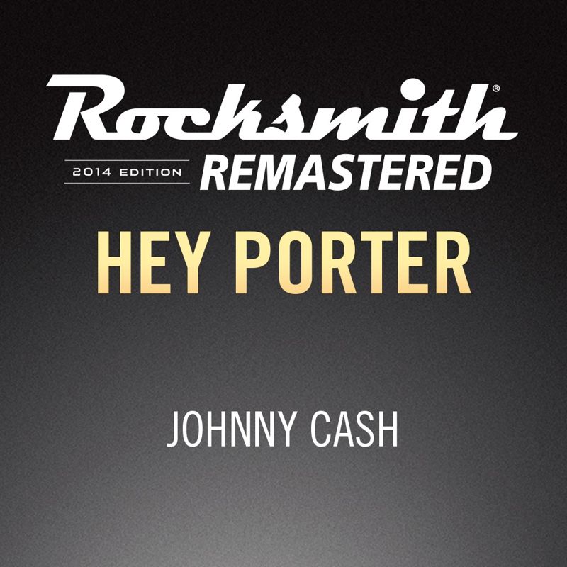 Front Cover for Rocksmith: All-new 2014 Edition - Johnny Cash: Hey Porter (PlayStation 3 and PlayStation 4) (download release)