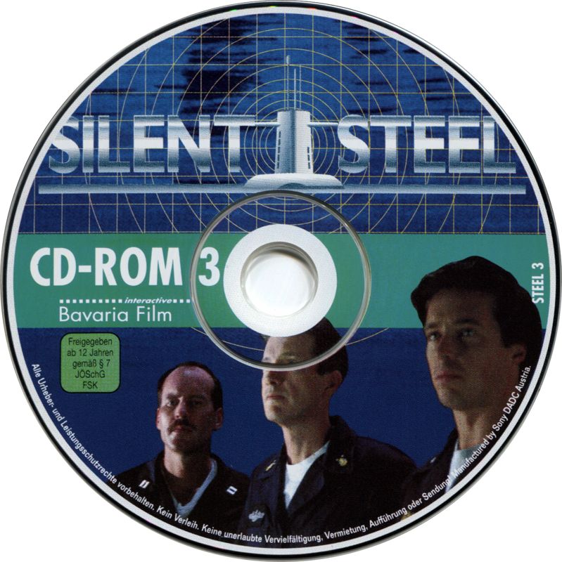 Media for Silent Steel (Windows 3.x): Disc 3