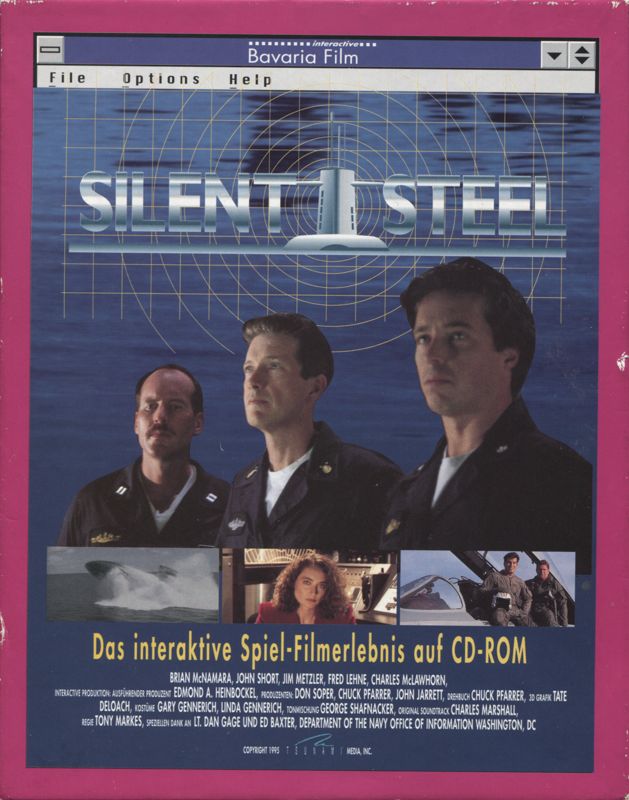 Front Cover for Silent Steel (Windows 16-bit)