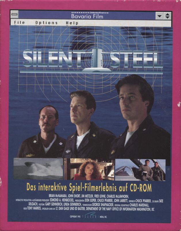 Front Cover for Silent Steel (Windows 3.x)