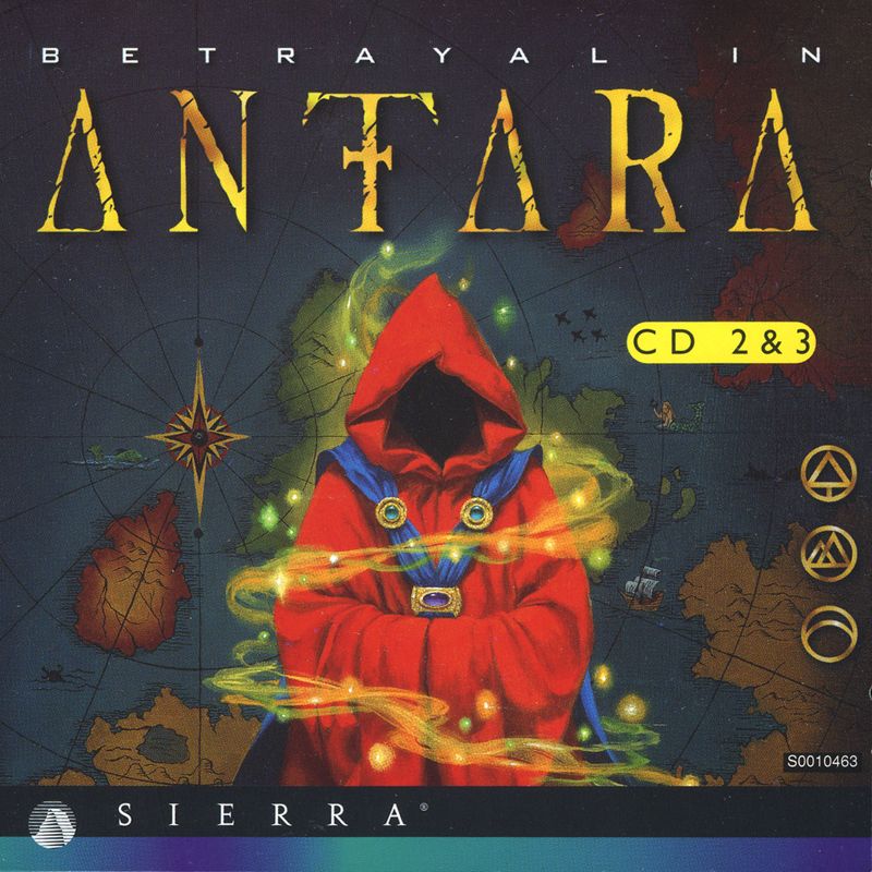 Other for Betrayal in Antara (Windows and Windows 3.x): Jewel Case (Disc 2&3) - Front