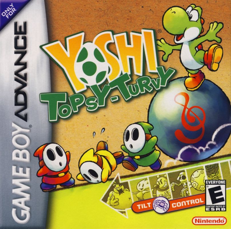 Front Cover for Yoshi Topsy-Turvy (Game Boy Advance)