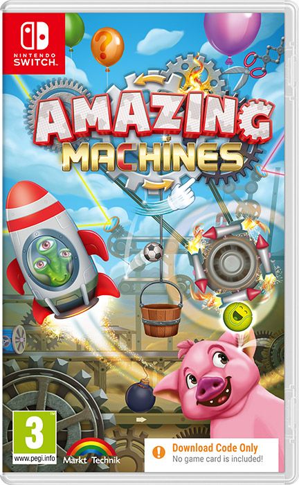 Front Cover for Amazing Machines (Nintendo Switch) (download release)