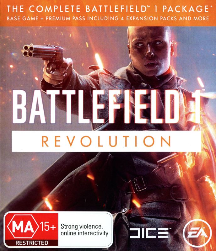 Front Cover for Battlefield 1: Revolution (Xbox One)