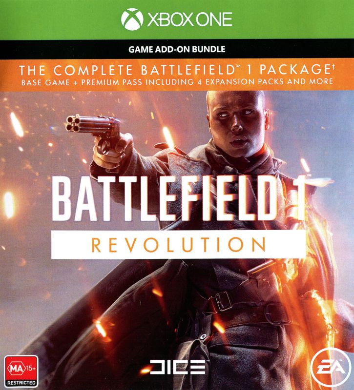 Extras for Battlefield 1: Revolution (Xbox One): DLC flyer - front