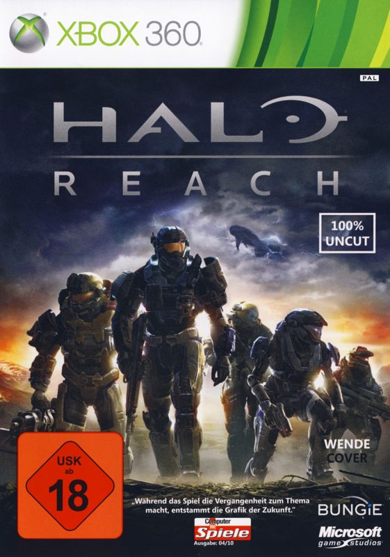 Front Cover for Halo: Reach (Xbox 360)