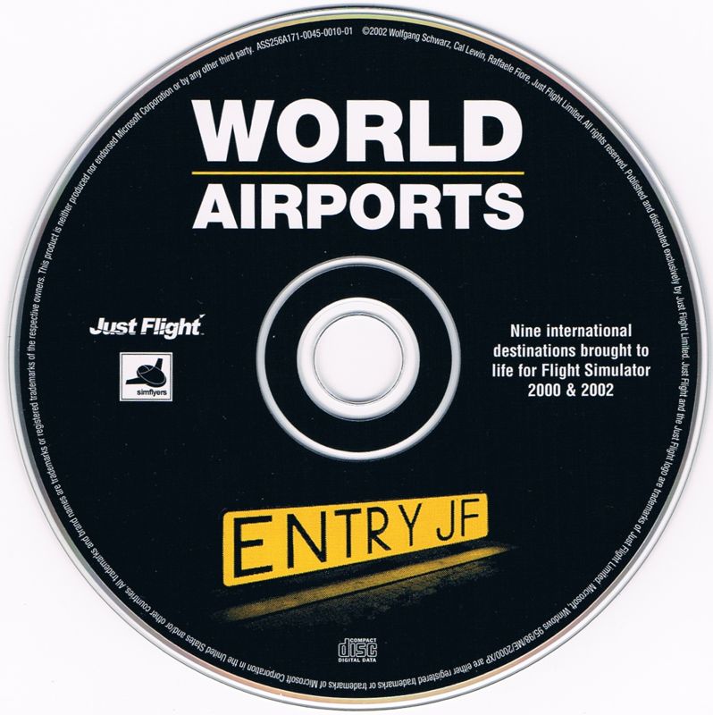 Media for World Airports (Windows): CD