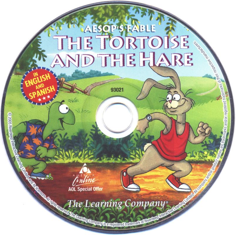 Media for The Tortoise and the Hare (Windows 16-bit) (Learning Company re-release)