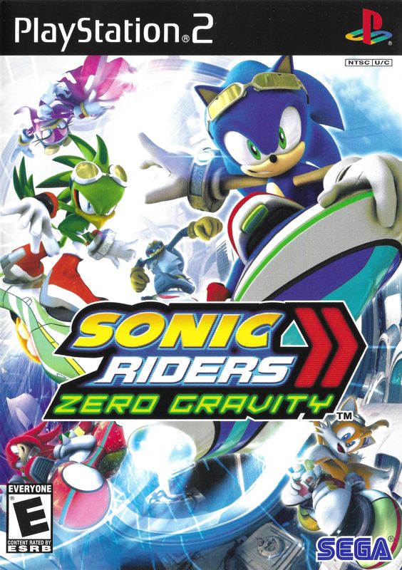 Front Cover for Sonic Riders: Zero Gravity (PlayStation 2)