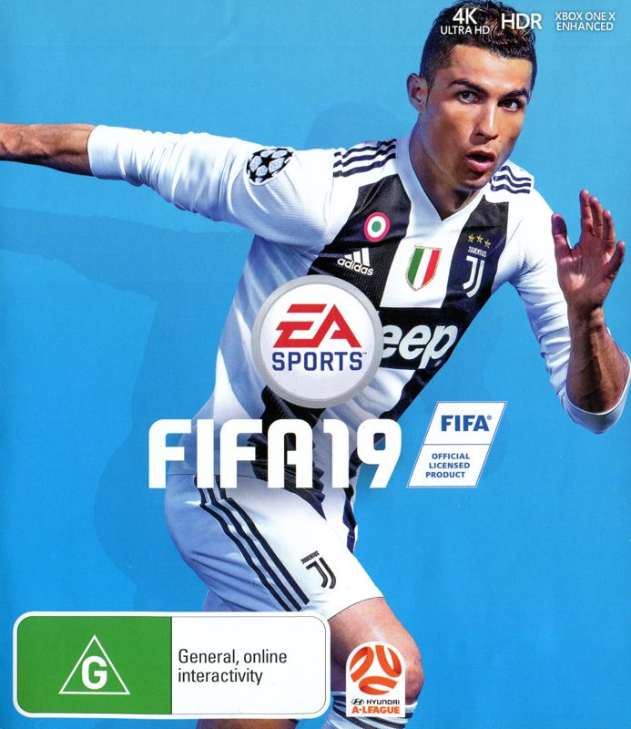 Front Cover for FIFA 19 (Xbox One)