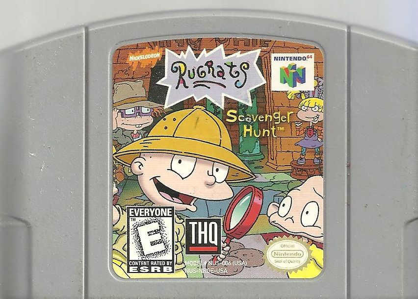 Media for Rugrats: Scavenger Hunt (Nintendo 64)