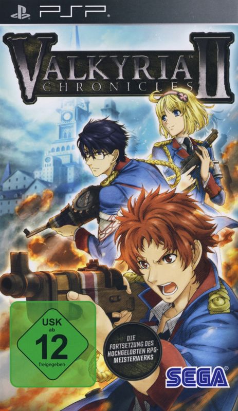 Front Cover for Valkyria Chronicles II (PSP)